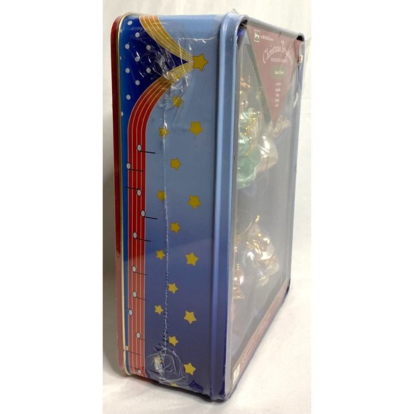 Vintage Brass Key Christmas Treasures Hand Blown Glass Cherubs Ornaments 2000 - Picture 5 of 5